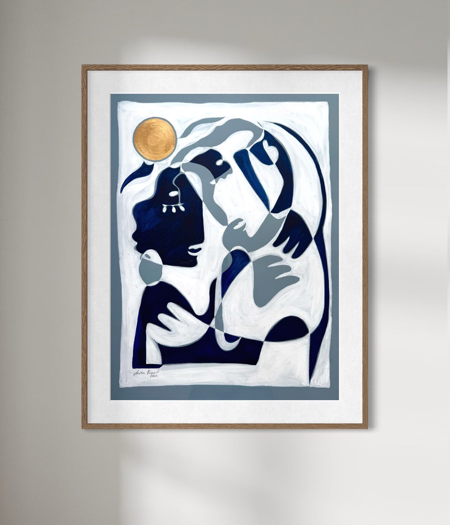 Greece -Maleri - 55x70 cm