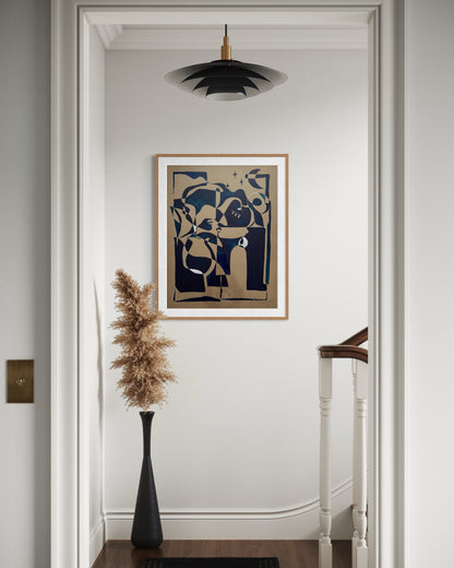 Midnight  - Maleri - 55x70 cm