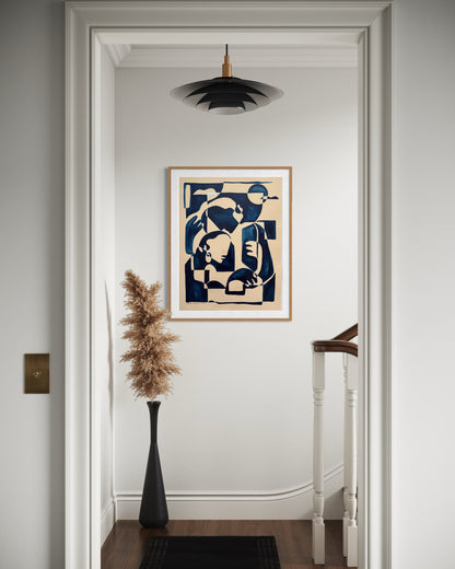 Cuddle - Maleri - 55x70 cm