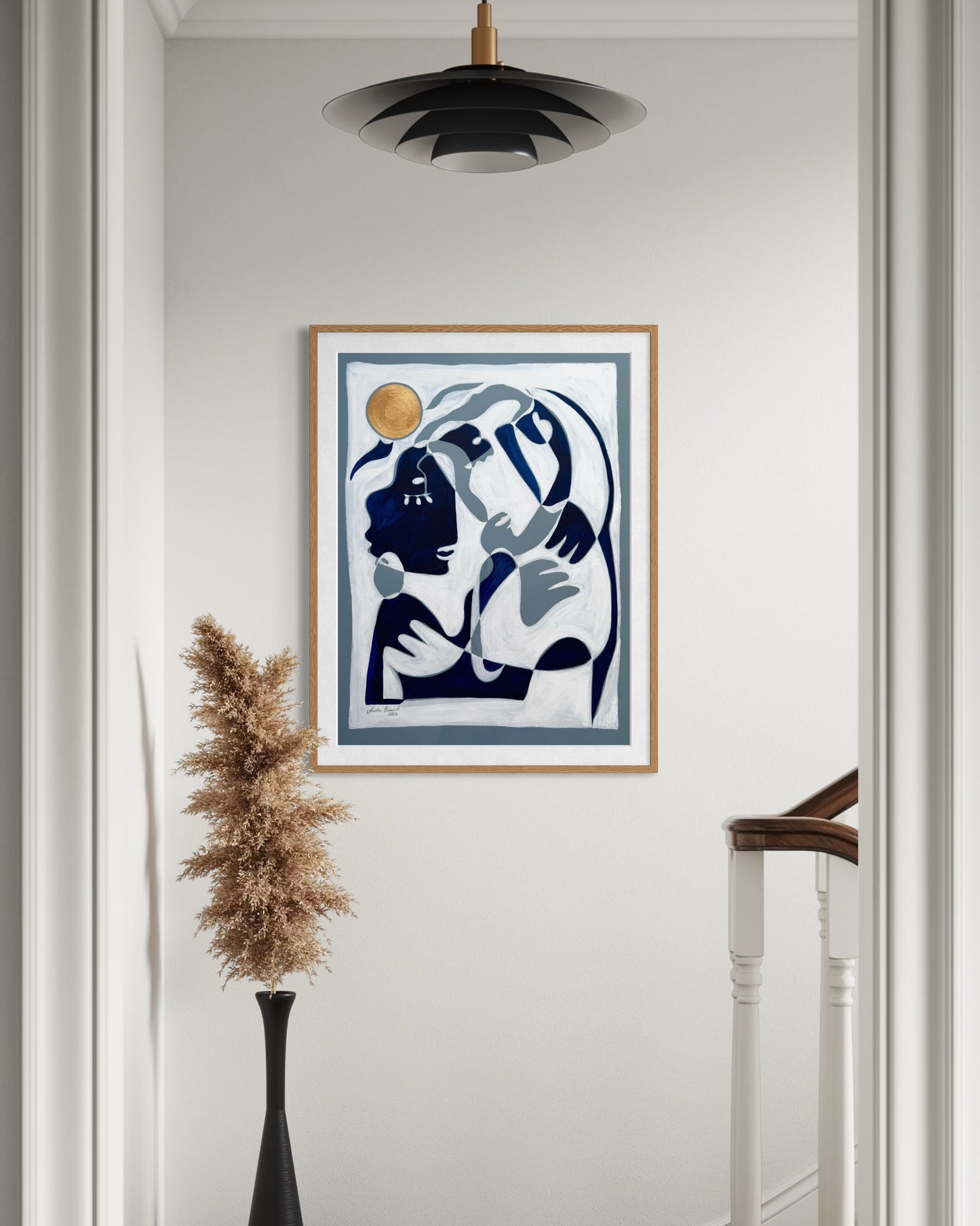 Greece -Maleri - 55x70 cm