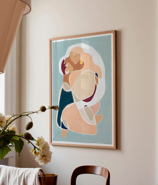 A Mother's Love - Blue