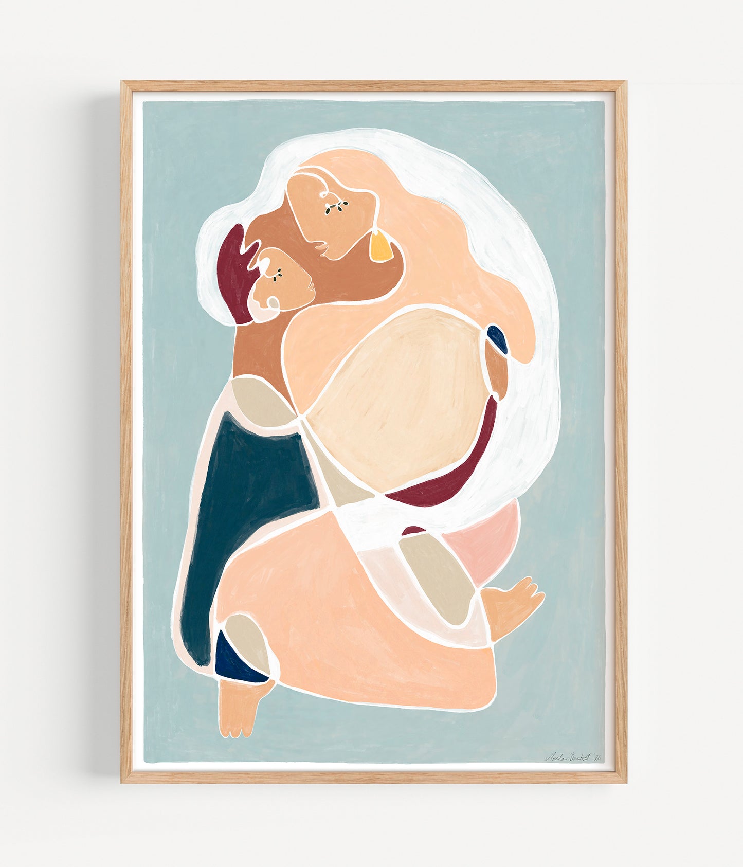 A Mother's Love - Blue