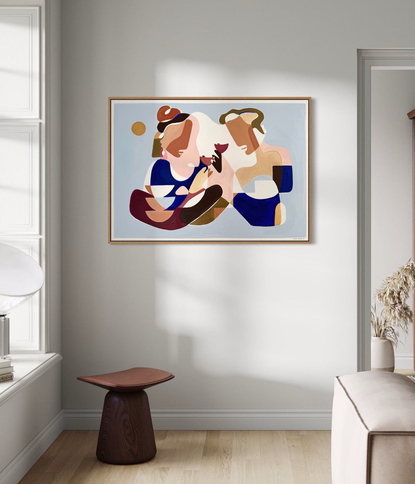 First Spark - Maleri - 70x100 cm